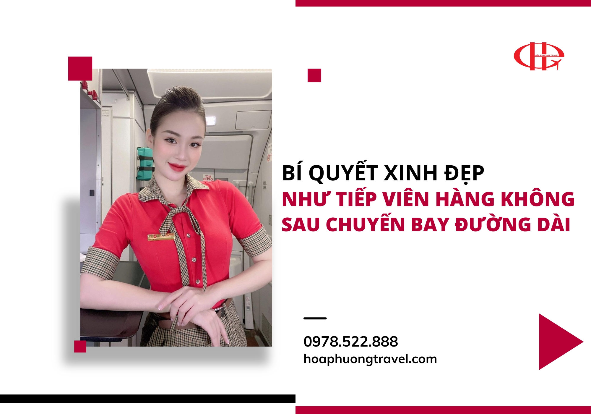 Mẹo Để Xinh Đẹp Như Tiếp Viên Hàng Không Sau Chuyến Bay Đường Dài