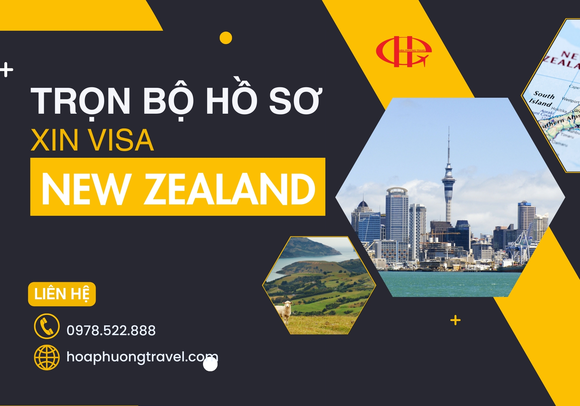 TRỌN BỘ HỒ SƠ XIN VISA NEW ZEALAND CHI TIẾT TỪ A-Z