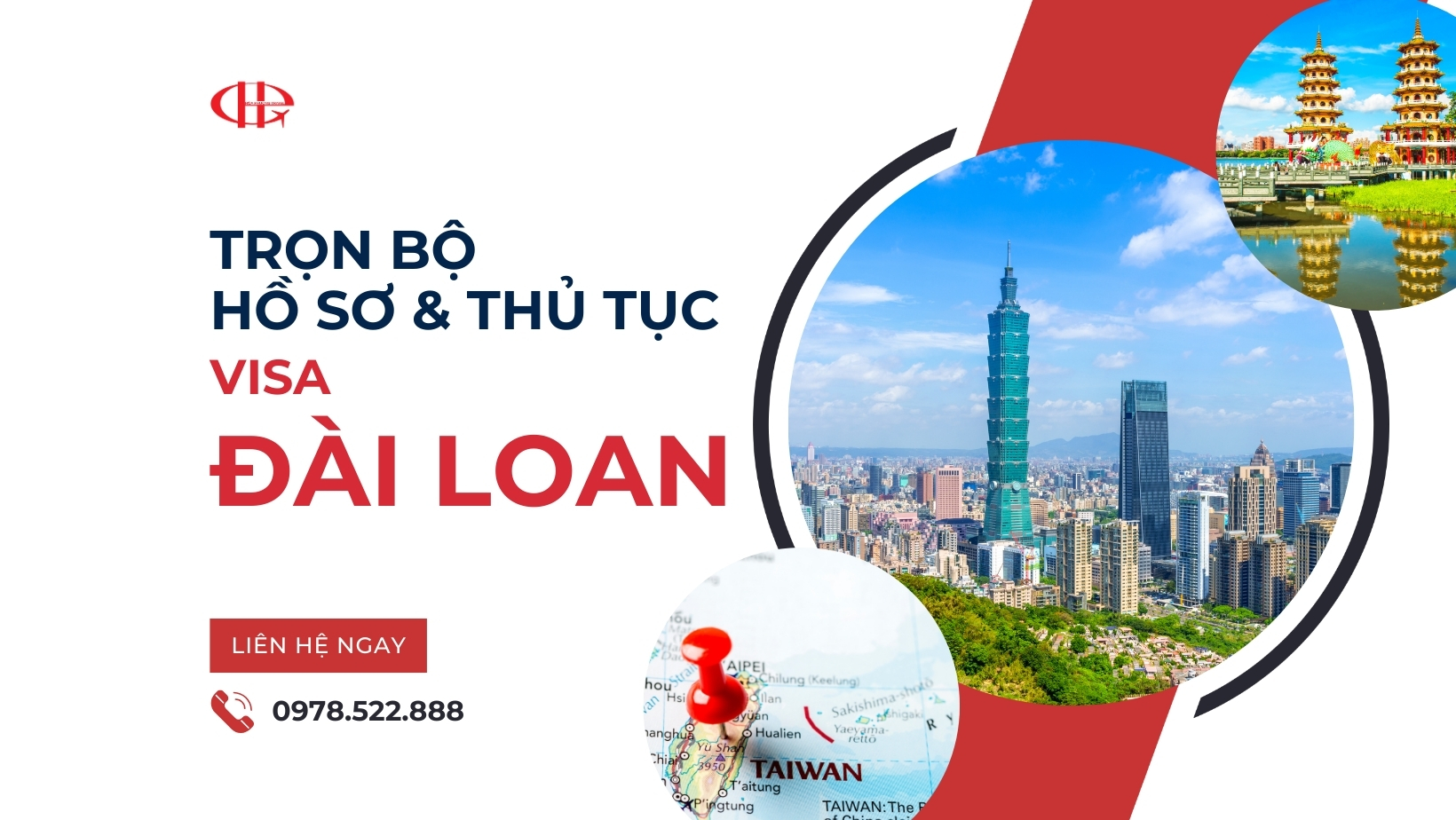 TRỌN BỘ HỒ SƠ, THỦ TỤC XIN VISA ĐÀI LOAN MỚI NHẤT