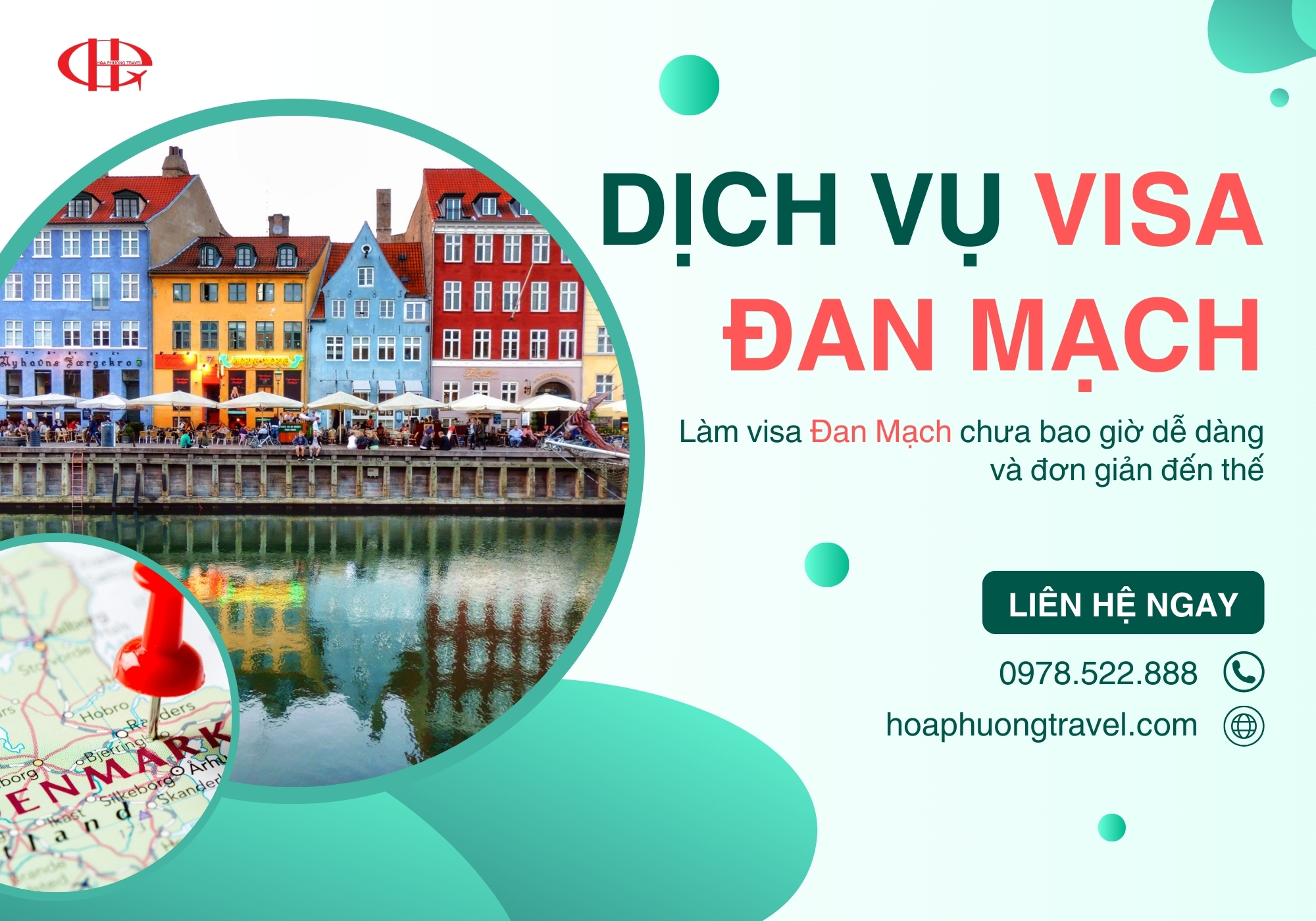 DỊCH VỤ HỖ TRỢ XIN VISA ĐAN MẠCH DU LỊCH, CÔNG TÁC, THĂM THÂN