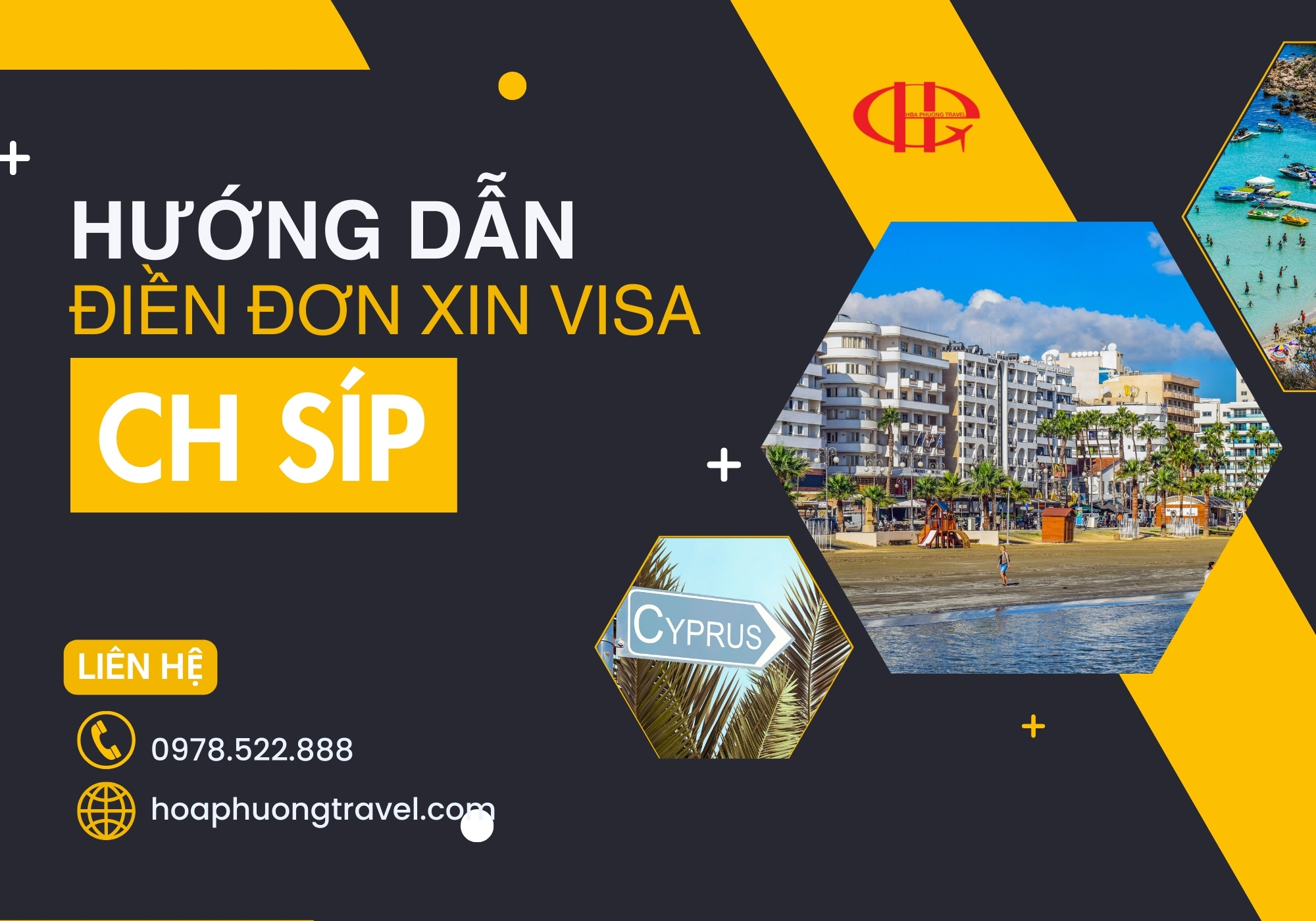 HƯỚNG DẪN ĐIỀN ĐƠN XIN VISA SÍP CHI TIẾT