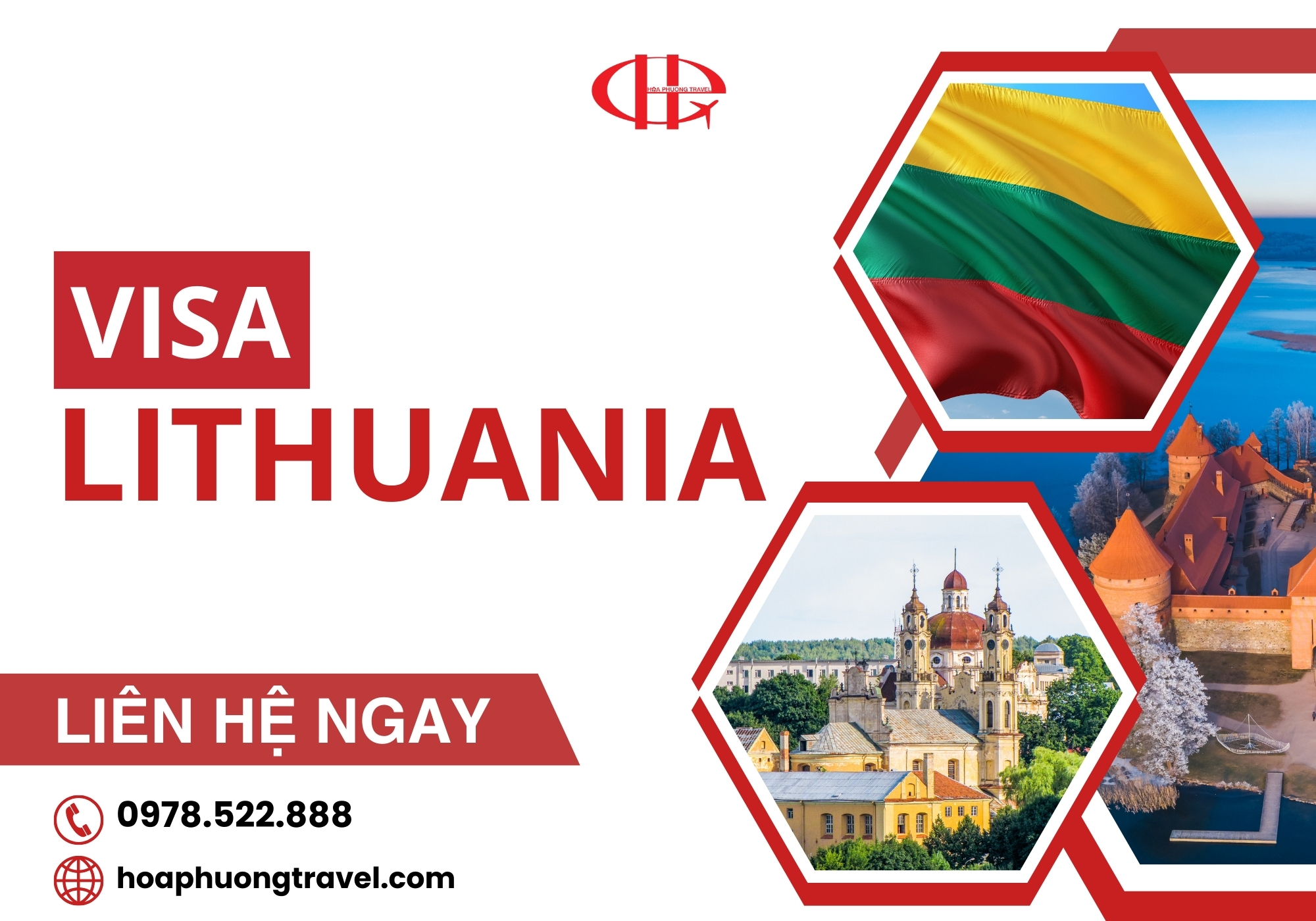 HỖ TRỢ XIN VISA LITHUANIA DU LỊCH, CÔNG TÁC & THĂM THÂN