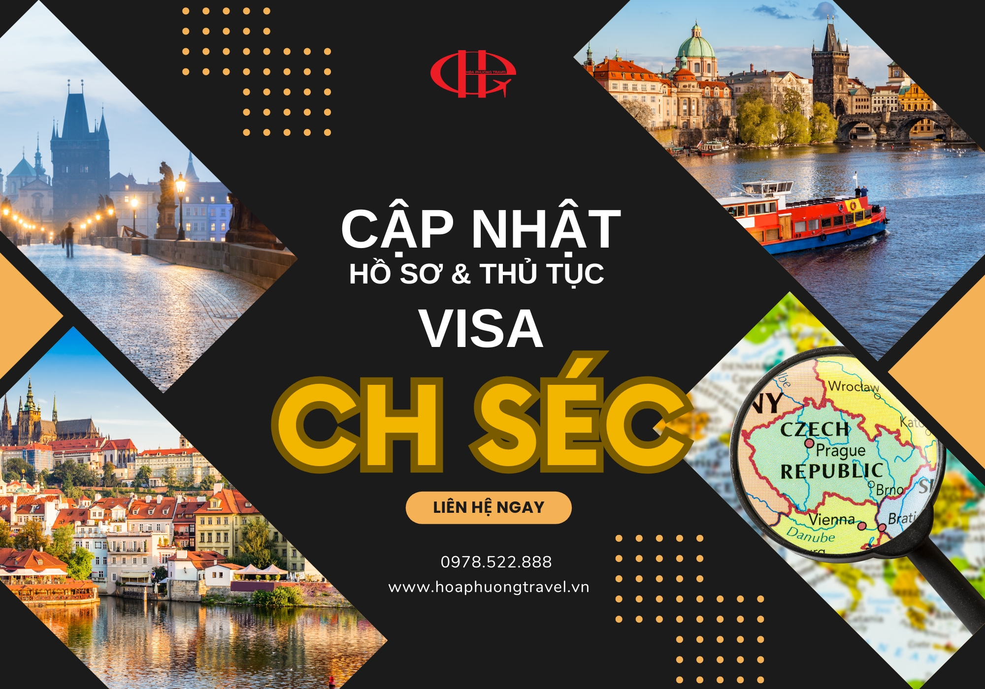 QUY TRÌNH THỦ TỤC XIN VISA SÉC TỪ A-Z CHO NGƯỜI LẦN ĐẦU