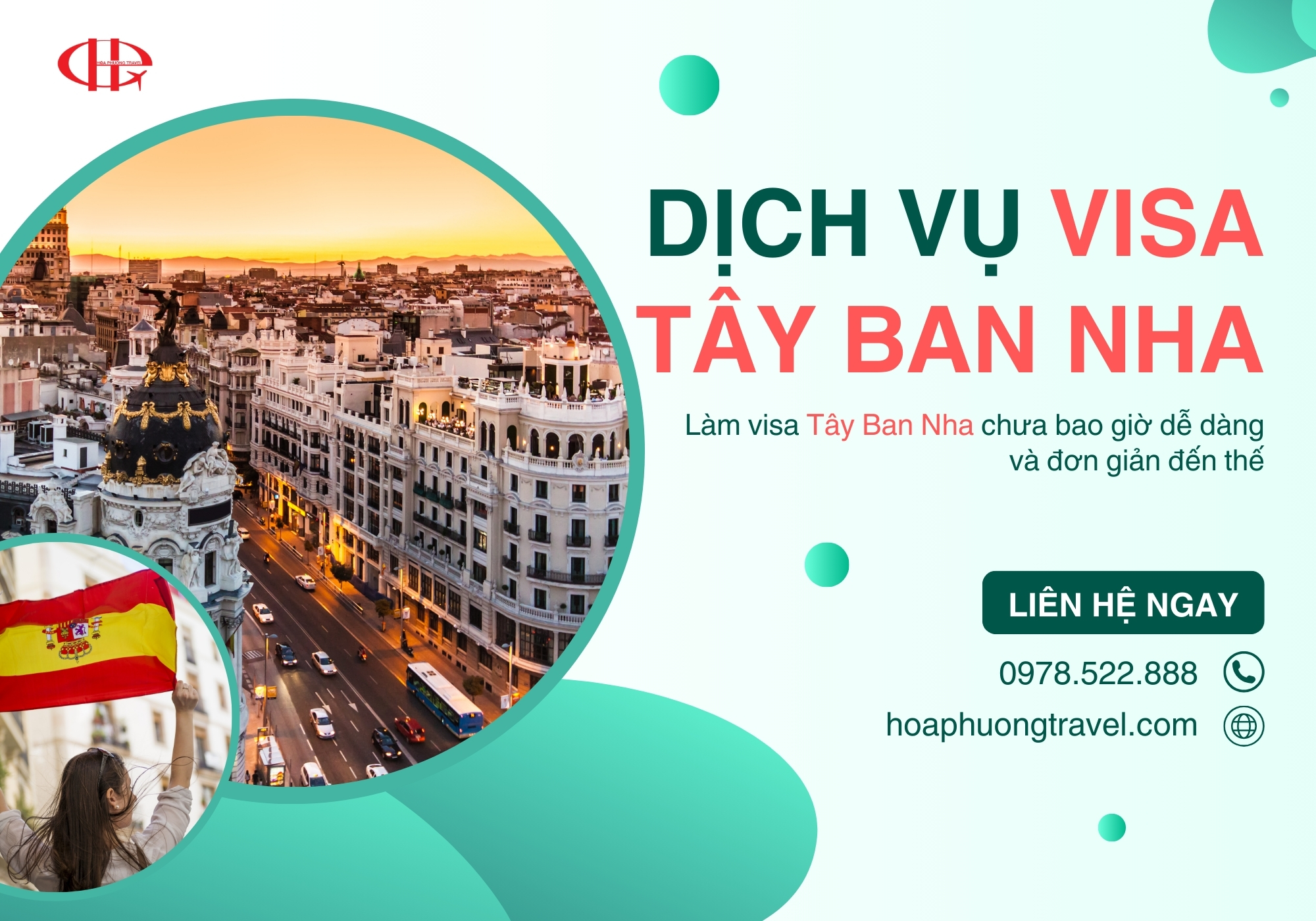 HỖ TRỢ XIN VISA TÂY BAN NHA DU LỊCH, CÔNG TÁC & THĂM THÂN